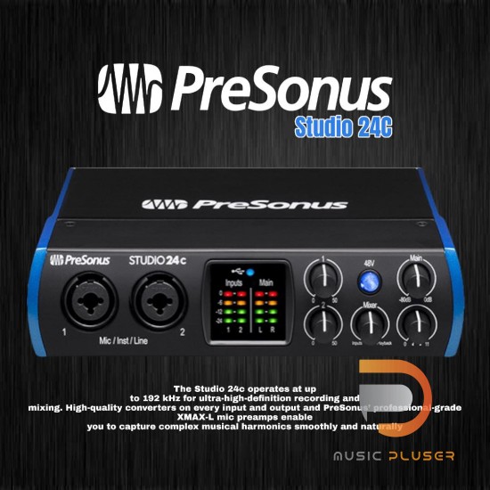 【ラスト値下げ⭕️】PreSonus Studio24c PreSonus Studio 24c 価格比較 - 価格.com